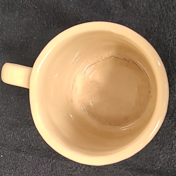 Vintage Stoneware Floral Mug with Crazing - Picture 5 of 6